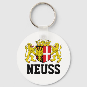 Coat of Arms of Neuss, Germany Keychain キーホルダー