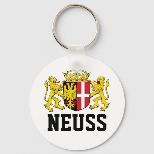 Coat of Arms of Neuss, Germany Keychain キーホルダー (正面)