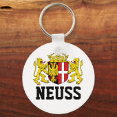 Coat of Arms of Neuss, Germany Keychain キーホルダー (正面)