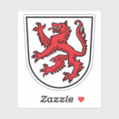 Coat of arms of Passau, Germany シール (シート)