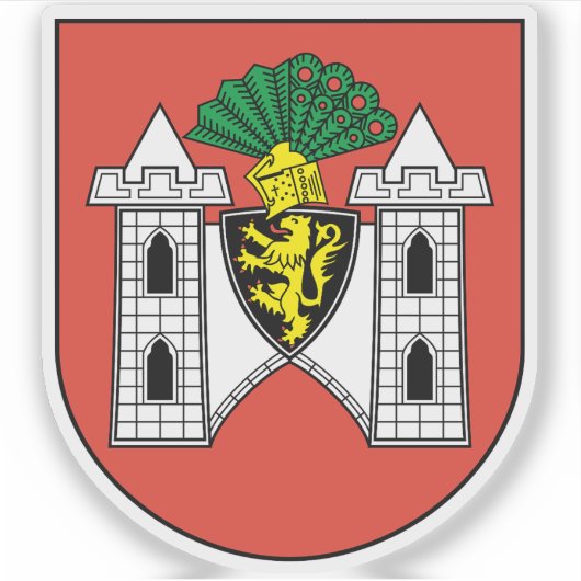Coat of arms of Plauen, Germany シール (正面)