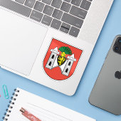 Coat of arms of Plauen, Germany シール (ノートパソコンとiPhone)