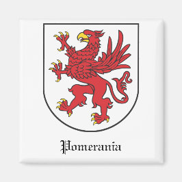 Coat of Arms of Pomerania Majestic Griffin Art マグネット