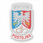 Coat of Arms of Postojna, Slovenia シール (正面)