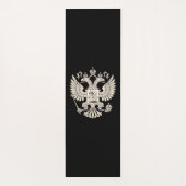 Coat of Arms of Russia - white version ヨガマット (裏面)