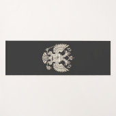 Coat of Arms of Russia - white version ヨガマット (正面(横))