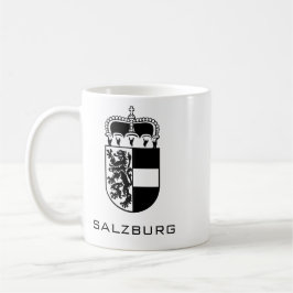 Coat of Arms of Salzburg Monochrome Fine Art コーヒーマグカップ
