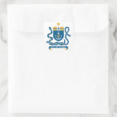 Coat of Arms of Sydney，オーストラリア スクエアシール (バッグ)