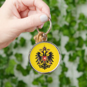 Coat of Arms of the Austrian Empire Button キーホルダー (手)