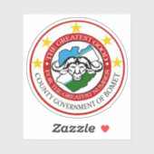 Coat of arms of the Bomet County,Republic of Kenya シール (シート)