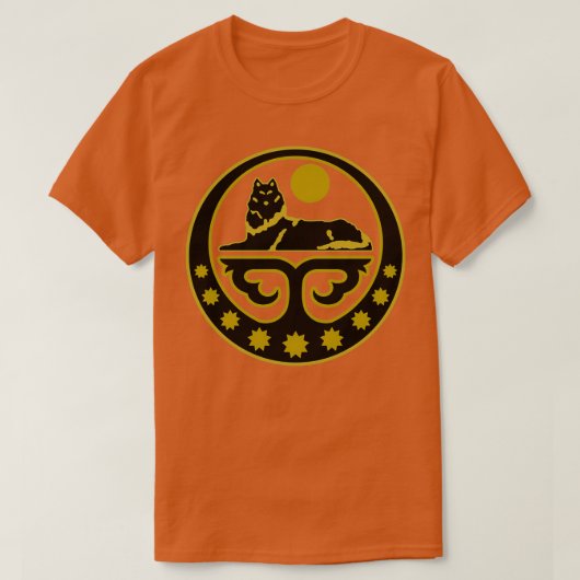 Coat of Arms of the Chechen Republic of Ichkeria Tシャツ (デザイン正面)