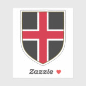 Coat of arms of the city of Durham, England シール (シート)