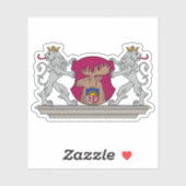 Coat of arms of the city of Jelgava, Latvia シール (シート)