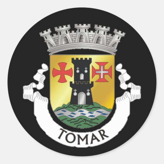 Coat of Arms of Tomar，ポルトガル ラウンドシール (正面)