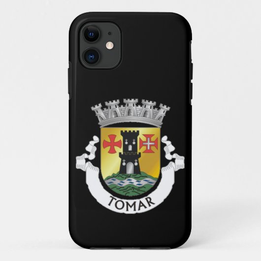 Coat of Arms of Tomar，ポルトガル Case-Mate iPhoneケース (裏面)