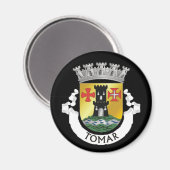 Coat of Arms of Tomar, PORTUGAL Magnet マグネット (正面/裏面)