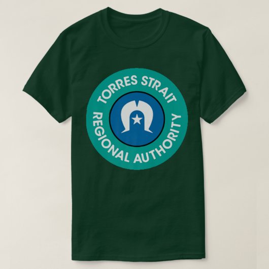 Coat of arms of Torres Strait Islanders Tシャツ (デザイン正面)