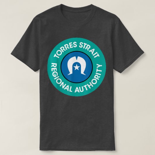 Coat of arms of Torres Strait Islanders  Tシャツ (デザイン正面)