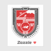 Coat of arms of Tsaghkadzor, Republic of Armenia シール (シート)