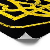 Coat Of Arms Of Ukraine 4 ポスター (角)