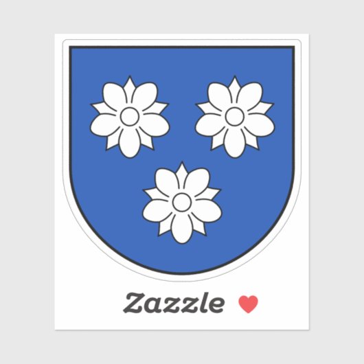 Coat of arms of Viersen, Germany シール (シート)