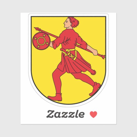 Coat of arms of Wilhelmshaven, Germany シール (シート)