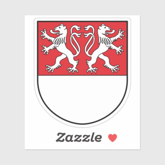 Coat of arms of Witten, Germany シール (シート)