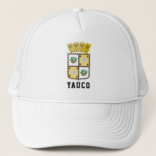 Coat of Arms of Yauco, Puerto Rico キャップ (正面)