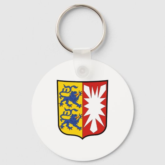 Coat of arms Schleswig-Holstein公式ドイツ キーホルダー (正面)