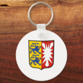 Coat of arms Schleswig-Holstein公式ドイツ キーホルダー (正面)