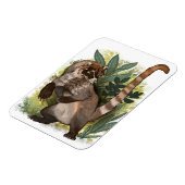 CoatamundiまたはホワイトノーズCoati マグネット (左側)