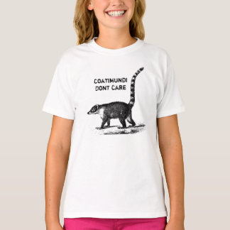 Coatimundi Dont Care Design Tシャツ