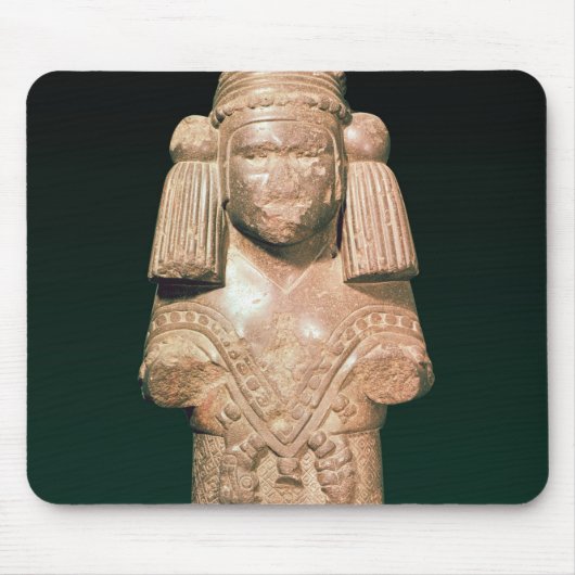 Coatlicue、古代地球および母の彫像 マウスパッド (正面)