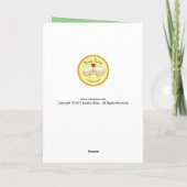 Cobディランミュージシャンコーングリーテおもしろいィングカード カード (裏面)