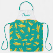 Cobパタパーソナライズされたーンエプロンのコーン エプロン (正面)