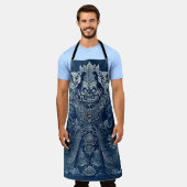 Cobaltナイト視線 エプロン (着用した状態)