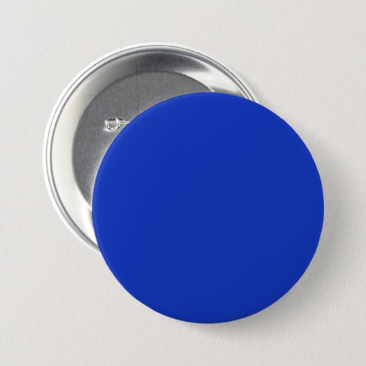 Cobalt Blue 1338BEカラー、名前の追加オプション 缶バッジ (正面&裏面)