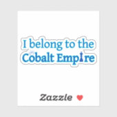 Cobalt Empire Sticker シール (シート)