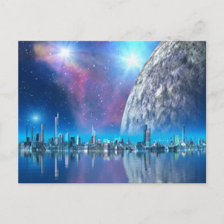 Cobalt Island Cities of the Futureポストカード ポストカード