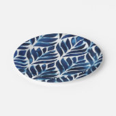 Cobalt WaterカラータイルIV ペーパープレート (アングル)