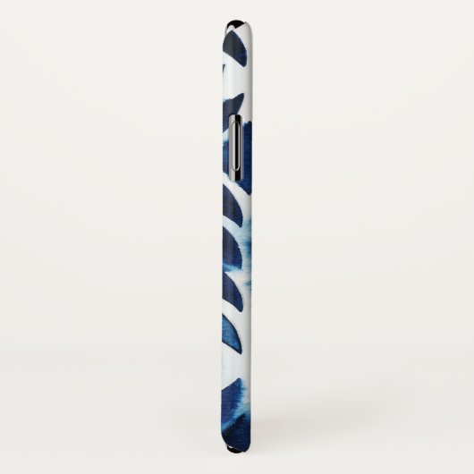 Cobalt WaterカラータイルIV Case-Mate iPhoneケース (裏面/右)