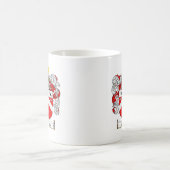 COBBの家紋- COBBの紋章付き外衣 コーヒーマグカップ (中央)