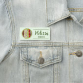 Cobbサラダウェイターサーバーレストランフードトラック 名札 (インサイチュ)