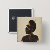 Cobbawn Wogiの港スティーブンの原産の責任者 缶バッジ (正面&裏面)