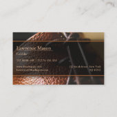 Cobbler / Cordwainer靴の写真 – 名刺 (裏面)