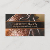 Cobbler / Cordwainer靴の写真 – 名刺 (正面)