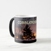 COBBLEROCKSの変形させるコーヒー及びココアマグ モーフィングマグカップ (正面左)