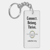 CoBCキーチェーン – 接続が成功する キーホルダー (正面左)