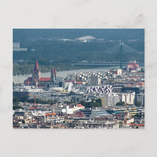 Cobenzlから表示 ポストカード (正面)