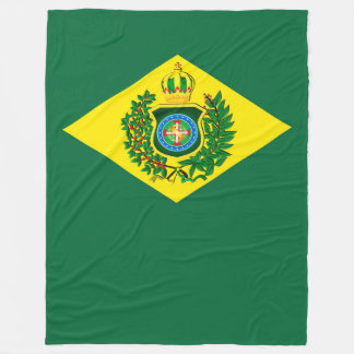 Cobertor de Lã Bandeira Imperial do Brasil フリースブランケット